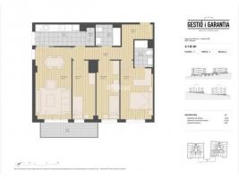 Flat, 93.26 m², almost new