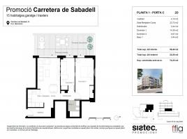 Pis, 75.00 m², nouveau, Carretera de Sabadell, 51