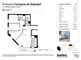 Pis, 93.00 m², 新, Carretera de Sabadell, 51