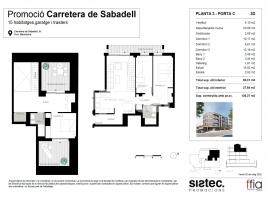 Dúplex, 127.00 m², 新, Carretera de Sabadell, 51