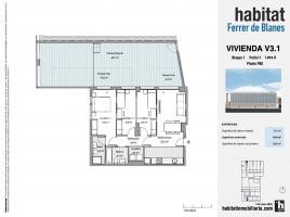 New home - Flat in, 84.40 m², near bus and train, new, HABITAT FERRER DE BLANES