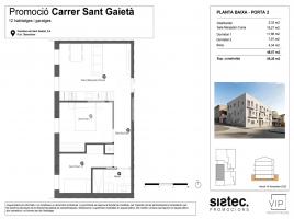 Pis, 57.00 m², neu, Calle de Sant Gaietà, 2