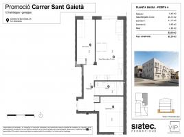 البناء الجديد - Pis في, 63.00 m², جديد, Calle de Sant Gaietà, 2