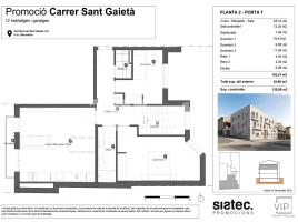 Obra nueva - Piso en, 136.00 m², nuevo, Calle de Sant Gaietà, 2