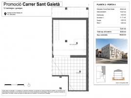 Obra nueva - Piso en, 107.00 m², nuevo, Calle de Sant Gaietà, 2