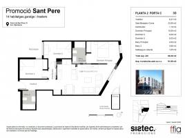 Piso, 92.00 m², nuevo, Calle de Sant Pere, 81