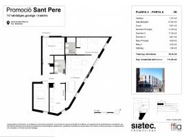 Piso, 112.00 m², nuevo, Calle de Sant Pere, 81