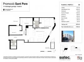 Pis, 92.00 m², nouveau, Calle de Sant Pere, 81