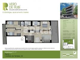 Flat, 104.00 m², Carretera Terrassa, 54