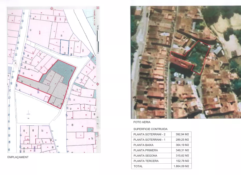  (xalet / torre), 1864 m²