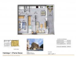 новостройка в - Квартиры in, 62.96 m², pядом автобусный и железнодорожный, новый, Centre Vila - La Geltrú