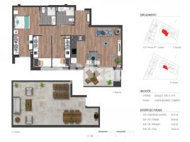 Àtic, 69.13 m², حافلة قرب والقطار, جديد