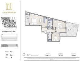 Piso, 130.00 m², cerca de bus y tren, nuevo