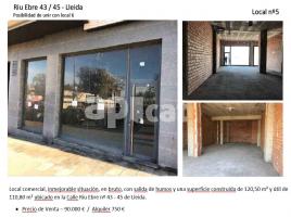 Local comercial, 121.00 m², seminuevo, Calle del Riu Ebre, 43