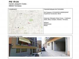 Pis, 48.00 m², 附近的公共汽車和火車, 九成新, Calle Joaquim Costa