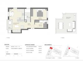 New home - Flat in, 55.04 m²