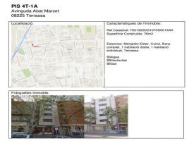Flat, 76.00 m², near bus and train, almost new, Avenida Abat Marcet